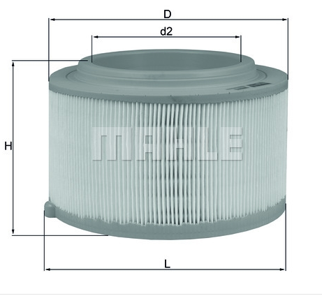 Filtru aer Mahle LX 3458 (echiv.Mann C 22 024)